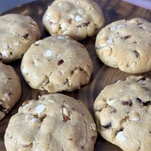 Chocolate Almond Cookies