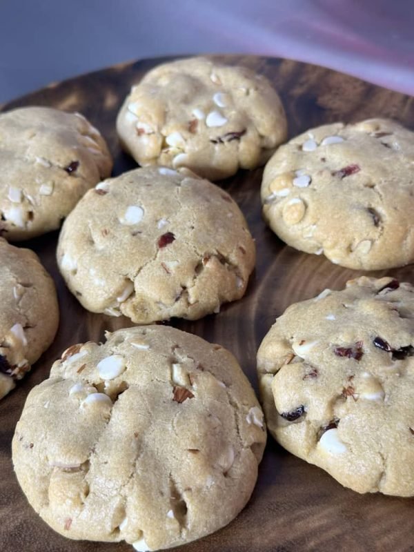 Chocolate Almond Cookies