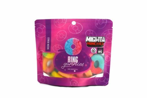 Mighty Munchies Cannabis Infused Gummies 1200MG