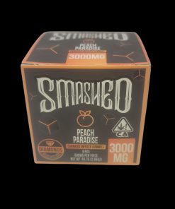 SMASHED Peach Paradise Cannabis Infused Gummies 3000MG