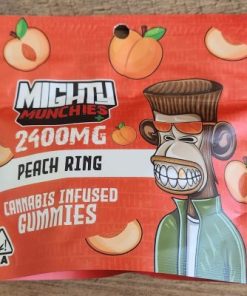 Mighty Munchies Cannabis Infused Gummies 2400MG