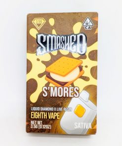 SMASHED S'Mores Liquid Diamonds X Live Resin Disposable 3.5G