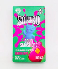 SMASHED Sour Smashers Disposable Liquid Diamonds 3.5G | Indica